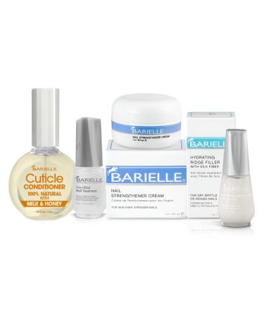 Barielle Miracle Nail Fixers Collection: 4-PC Nail Strengthening, Cuticle Care & Nail Treatment Collection - Buy Online on GoSupps.com
