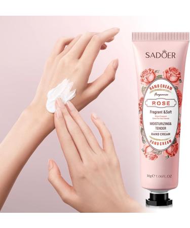 BakerMiche 10 Pack Hand Cream Daily Moisturizing Hand Lotion Travel Size Hand Cream Deeply Nourishing for Dry Hands Christmas Mothers Day Gifts - Buy Online on GoSupps.com