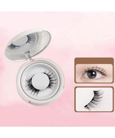 Icerostma Magnetic Eyelashes Icerostma Reusable Magnetic Eyelashes Eyelashes Magnetic Lashes Natural Short Reusable Magnetic Lashes With Applicator Natural Look No Liner (M8) - Buy Online on GoSupps.com