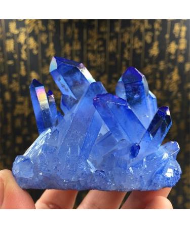 Natural Crystal 70-100g Natural Aquamarine Cluster Rough Stone ningxiao - Buy Online on GoSupps.com