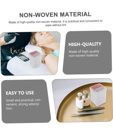 Housoutil 4 Pcs Cleaning Pads for Lash Extensions | Eyelash Extension Accessories & Supplies - Non-Woven Fabric Cleaning Rags & Wipes for Salons - Buy Online on GoSupps.com
