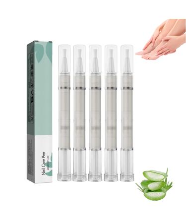 VKaoess Mullend Nail Care Pen 3in1 nail repair serum strengthens and repairs damaged toenails with tea tree oil nail hardener and whitener effective serum to repair toenails 5 pieces