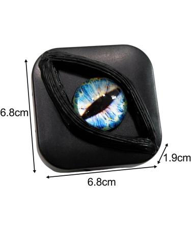 Light Blue Unique Contact Lens Case - Portable Mini Container for Women | Stylish Storage Solution - Buy Online on GoSupps.com