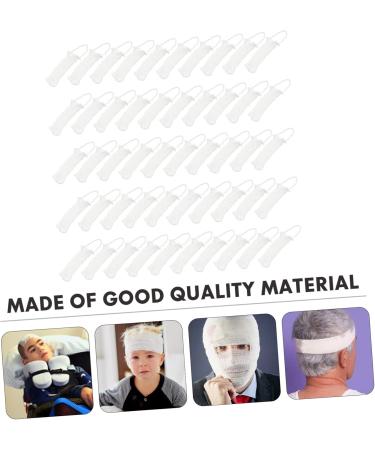FRCOLOR 50pcs Head Mesh Cap - Medical Net Hats for Adults | Portable Bandaging & Headgear | White 14.5X4.5X0.5 - Buy Online on GoSupps.com