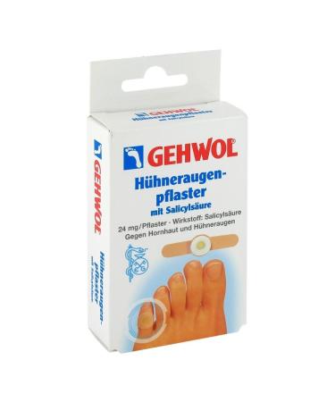 Gehwol Corn Plaster Salicylic Acid Extra Strong Pack of 6
