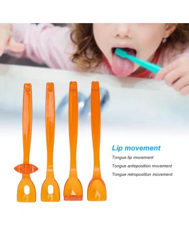 4Pcs Tongue Muscle Trainer for Children Portable Oral Lips Muscle Exerciser Oral Muscle Perceiving Training Recovery Tool for Dysarthria Oral Motor Tips Tongue Trainer Lip Mouth Exerciser - Buy Online on GoSupps.com