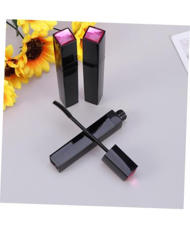 WOONEKY 3pcs Eyeliner Tube Bottle Eyelash Spoolies Eyelash Glue Tube Empty Eyeliner Tube Black - Buy Online on GoSupps.com