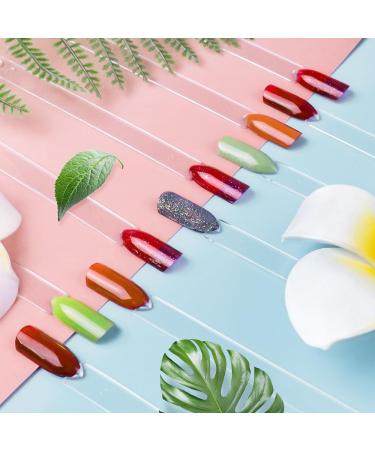 100 Transparent Nail Tips - Perfect For Nail Art & Presentation | Ideal for Design Practice - Buy Online on GoSupps.com