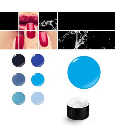 EuBeCos EuBeCos WL57 Caribbean Sea Gel de couleur UV et LED 5 ml