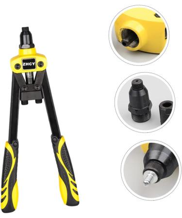 TEHAUX Heavy Duty Rivet Tool 1pc Rivet Manual Riveter Rivet Driver Tool Manual Rivet Tool Pop Rivet Riveting Pull Mother - Buy Online on GoSupps.com