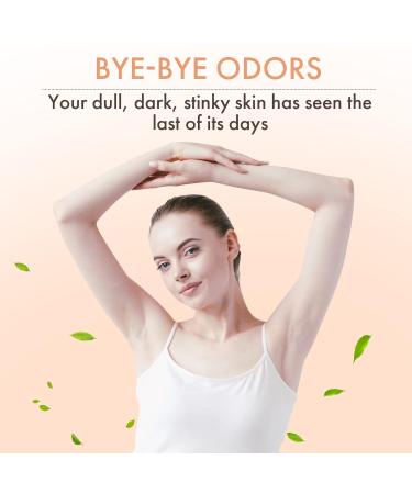 Persimmon Soap Bar - Body Odor Control Deodorizing Body Wash with Japanese Persimmon & Green Tea - Nonenal Body Odor Eliminator - Skin Brightening Soap (2 Pack - Buy Online on GoSupps.com