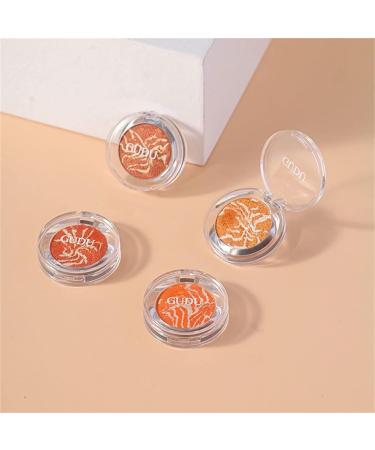 Oil Painting Eye Shadow 1PCS Pumpkin Earth Pearl Eye Bright Pink Monochromatic Eye Shadow Soft Waxy Texture Eye Makeup - Buy Online on GoSupps.com