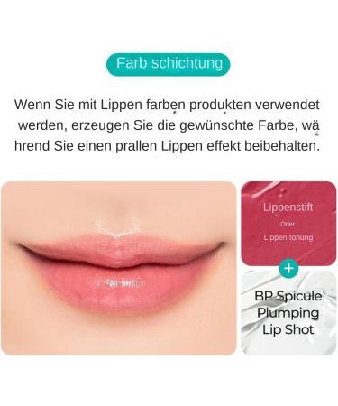 Lip Plumper - S rum l vres hydratant et hydratant - 10 ml - Volume extr me - Pour les l vres avant le maquillage - Buy Online on GoSupps.com