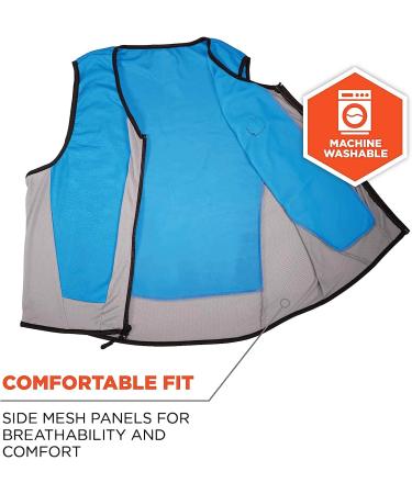 Ergodyne Chill-Its 6667 Cooling Vest - Large | Evaporative PVA Material for Fast Relief - Buy Online on GoSupps.com