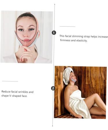 Angoily 1pc Thin Face Belt Slimming Chin Strap Replenishing Facial Mist V-line Belt Face Slimmer V Line Belt Anti Double Chin Strap Face Shaper Belt v Line Graphene Woman The Face V-belt - Buy Online on GoSupps.com