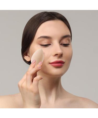 Powder Puff 14 Powder Puff Reusable Velvet Powder Puff with Strap Triangle Powder Puff Soft Cosmetic Foundation Powder Sponge Cushion Puff Resuable Foundation Sponge With Strap forDry Makeup Light Coffee - Buy Online on GoSupps.com