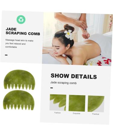 Frcolor 2-in-1 Massage Comb & Gua Sha Facial Tool | Scalp Massage Device for Headache Relief & Skin Care - Shop Internationally - Buy Online on GoSupps.com