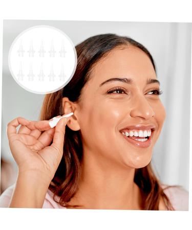 Ipetboom 100pcs Replacement Tips for Ear Washer Disposable Cleaning Tips for Earwax Cleaning Ear Wax Removal Tool Accessory - Buy Online on GoSupps.com