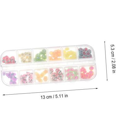 Gogogmee 24 Boxes Fruit Slice DIY Manicure Fruit Nail Slices Beads for Bracelets Fruit Stickers Cellphone Craft Slice Fruit Slices Nail Sticker Manicure Tips Slices Candy Decor Bangle Shine - Buy Online on GoSupps.com