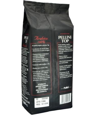 Pellini Top 100% Arabica - Whole Coffee Beans 1 kg - Buy Online on GoSupps.com