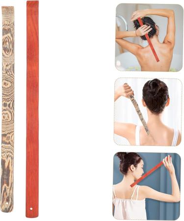 Buy Hapinary 2-Piece Tickle & Scratch Itching Relief Tool - Wooden Back Scratcher for Itchy Skin | International Shipping Available - Buy Online on GoSupps.com