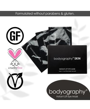 Buy Bodyography Instant Lift Eye Mask - Tightens & Revitalizes Eye Area | Vegan Cruelty-Free Antioxidant-Enriched - International Shipping - Buy Online on GoSupps.com