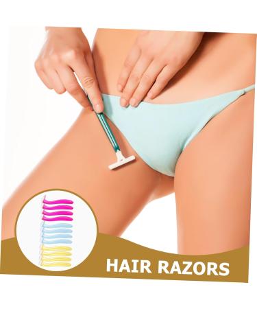 Mikinona 15-St Body Hair Shaver for Girls - Bikini Trimmer Razor & Pubic Hair Grooming Tool with Stainless Steel Blade - Buy Online on GoSupps.com