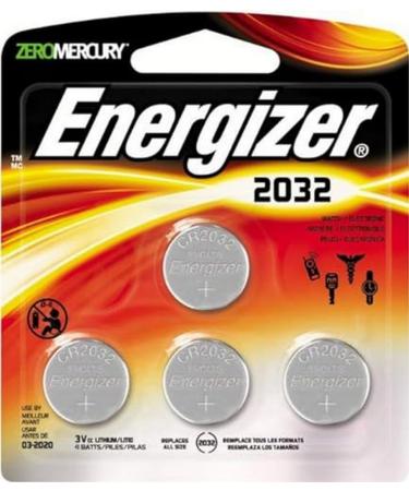 Energizer 2032 Battery - 4-Count