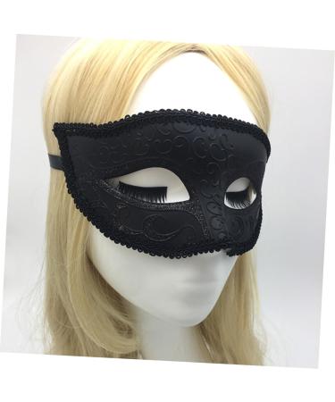 Ipetboom Dreses Masquerade Ball Black Outfit Wedding Halloween Mask Themed Prom Mask Unique Masquerade Halloween Costumes Masquerade Costume Eye Black Maskes Make up Men and Women - Buy Online on GoSupps.com