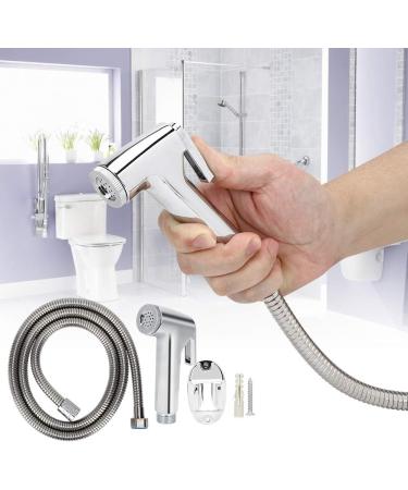 Toilet Sprayer G1/2 Inch - Handheld Bidet Sprayer Set for Portable WC Cleaning - Best Shower Spray Head for Hygiene - Buy Online on GoSupps.com
