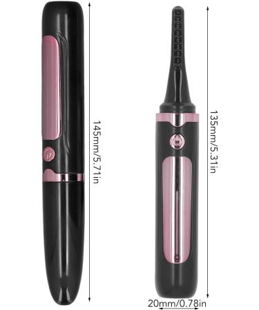 Heated Eyelash Curler Auto Shut-Off Fast Heating Electric Heated Eyelash Curler for Home Use for Makeup - Buy Online on GoSupps.com