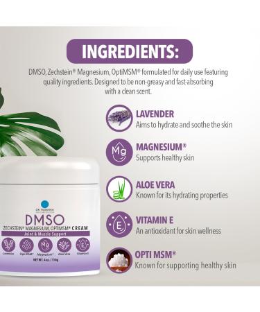 DMSO HOT Lavender Essentials Bundle 99.9% Pure Pharmaceutical Grade DMSO | Warming Roll-On & Soothing Lavender Cream | Fast-Absorbing & Non-Greasy | Made in USA - Buy Online on GoSupps.com