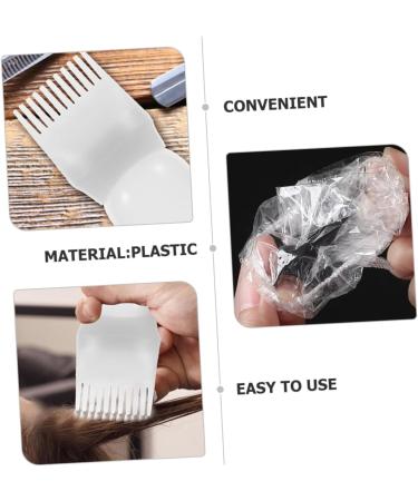 FRCOLOR 1 Set Hair Bleaching Kit for Dark Hair Bleach Kit Hair Oil Bottle Hair Dying Accessory Kit Hair Coloring Tools Shower Caps Hairstyling Gloves White Plastic Supplies Portable 6.9x4.8cm White - Buy Online on GoSupps.com
