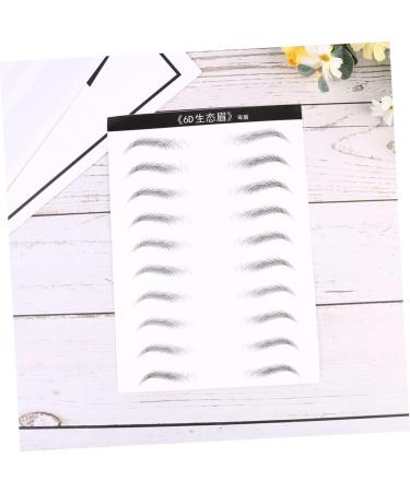 Beavorty 4 Sheets Black Stickers Eyebrow Stickers for Makeup Transfer Stickers 6 Proof Supplies - Buy Online on GoSupps.com
