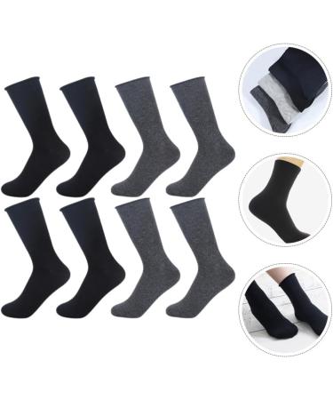 Buy Healifty 4 Pairs Supportive Socks for Men & Women - Durable Maternity Diabetic & Hospital Socks | Comfortable Cotton | International Shipping - Buy Online on GoSupps.com