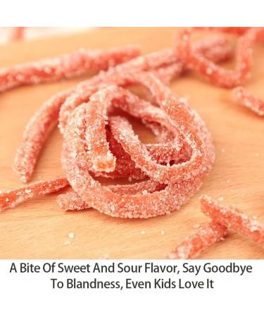 DAMAICHUHAI Hawthorn Berry Strips | 500g/1.1lb Fresh Fruit Roll | High Fiber Low Sugar Snack | Made from Dried Hawthorn Berries | Healthy Natural Fruit Treat - Buy Online on GoSupps.com