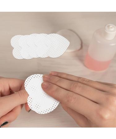 LALAFINA Soak Off Nail Gel Polish 200 Sheets Nail Polish Remover Wipes Lint Nail Wipes Heart Shape Gel Nail Polish Remover Pads for Polish Clean Acrylic Nails Remover White - Buy Online on GoSupps.com
