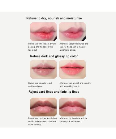  Kasmole Color-changing lip gloss | Nourishing color-changing lipstick shimmering lip gloss Lip care products for dates travel home Kasmole - Buy Online on GoSupps.com