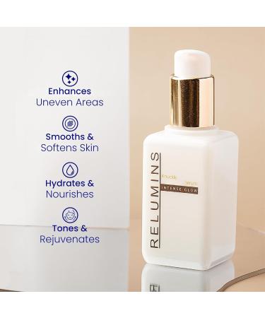 Relumins Intense Glow & Spot Treatment Serum Self-Love Essential Targeted Serum for Elbows Knuckles Underarms & Sensitive Areas Evens Skin Texture & Boosts Radiance 150ml Glow Knuckle - Buy Online on GoSupps.com