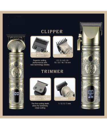 Professional Hair Clippers for Men | Barber-Grade Hair Trimmer Set - Fast International Shipping - Buy Online on GoSupps.com