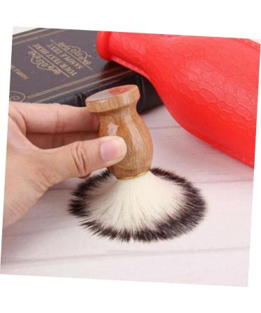 NOLITOY Beard Brush for Men - Premium Barber Duster Brush for Neck Shave & Household Use | Wooden Bristles for Ultimate Grooming - Buy Online on GoSupps.com