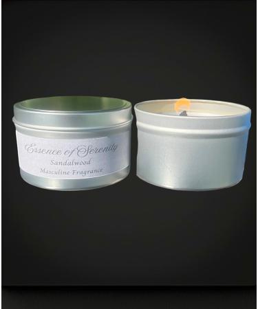 Sandalwood Signature Soy Wax Candle - 8 oz Long Burning Handcrafted in USA | International Shipping - Buy Online on GoSupps.com