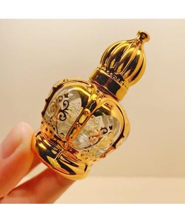 FRCOLOR 6pcs Vintage Middle Eastern Essential Oil Roller Bottles - 15ml Glass Perfume Containers for Aromatherapy - Buy Online on GoSupps.com