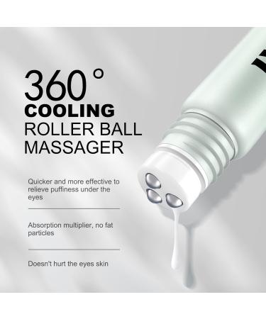 Face Scrub for Men 9 oz and JVR Caffeine Eye Cream and Under Eye Roller Facial Scrub for Deep Exfoliating for Fine Lines - Buy Online on GoSupps.com