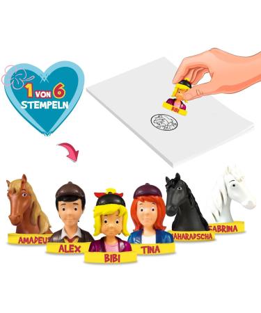 Buy INKEE Bibi Blocksberg & Tina Bath Bombs - Fun Children's Bath Bombs with Surprise! - Buy Online on GoSupps.com