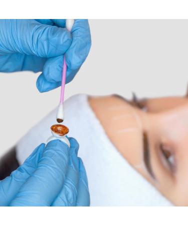 SAFIGLE Lot de 100 Coupes Anneaux de Cils Blancs pour Extensions Accessoires pour Maquillage et Greffe Outils pour Techniciennes en Salon et Studio - Buy Online on GoSupps.com