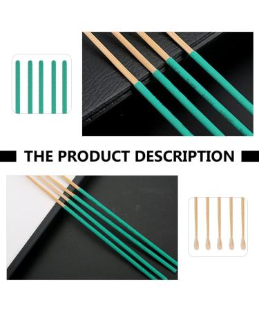 Wooden Ear Wax Pick Needles - 10Pcs Ear Wax Removal Kit for Kids & Adults - Buy Online on GoSupps.com