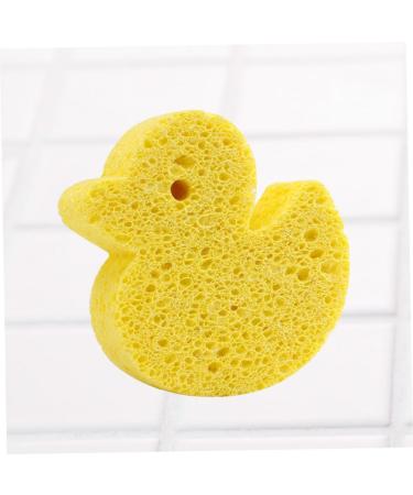 FRCOLOR Cleaning Scrubber Sitting Pillow Face Sponge Back Sponge Shower Sponge Scrubber Sponge Yellow Bath Sponge Bath Sponge for Cushion Bath Ball Animal - Buy Online on GoSupps.com