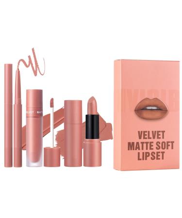 G n rique Lip Liner Lipstick Set Lip Gloss Pencil Liner Long-Lasting Lip Liners Lip Color Liner Set Velvet Lipstick Set Natural Lip Makeup 3X Lip Liner Set Moisturizing Lip Gloss Creamy Lip Pencil Perf