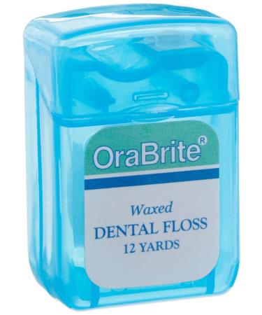 Adult Dental Floss 12 yds Waxed